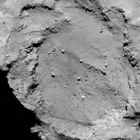 Candidate landing site B. Credit: ESA/Rosetta/MPS for OSIRIS Team MPS/UPD/LAM/IAA/SSO/INTA/UPM/DASP/IDA Candidate landing site B. Credit: ESA/Rosetta/MPS for OSIRIS Team MPS/UPD/LAM/IAA/SSO/INTA/UPM/DASP/IDA