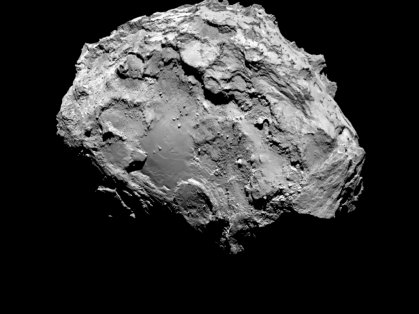 Comet on 3 August 2014. Copyright ESA/Rosetta/MPS for OSIRIS Team MPS/UPD/LAM/IAA/SSO/INTA/UPM/DASP/IDA Comet on 3 August 2014. Copyright ESA/Rosetta/MPS for OSIRIS Team MPS/UPD/LAM/IAA/SSO/INTA/UPM/DASP/IDA
