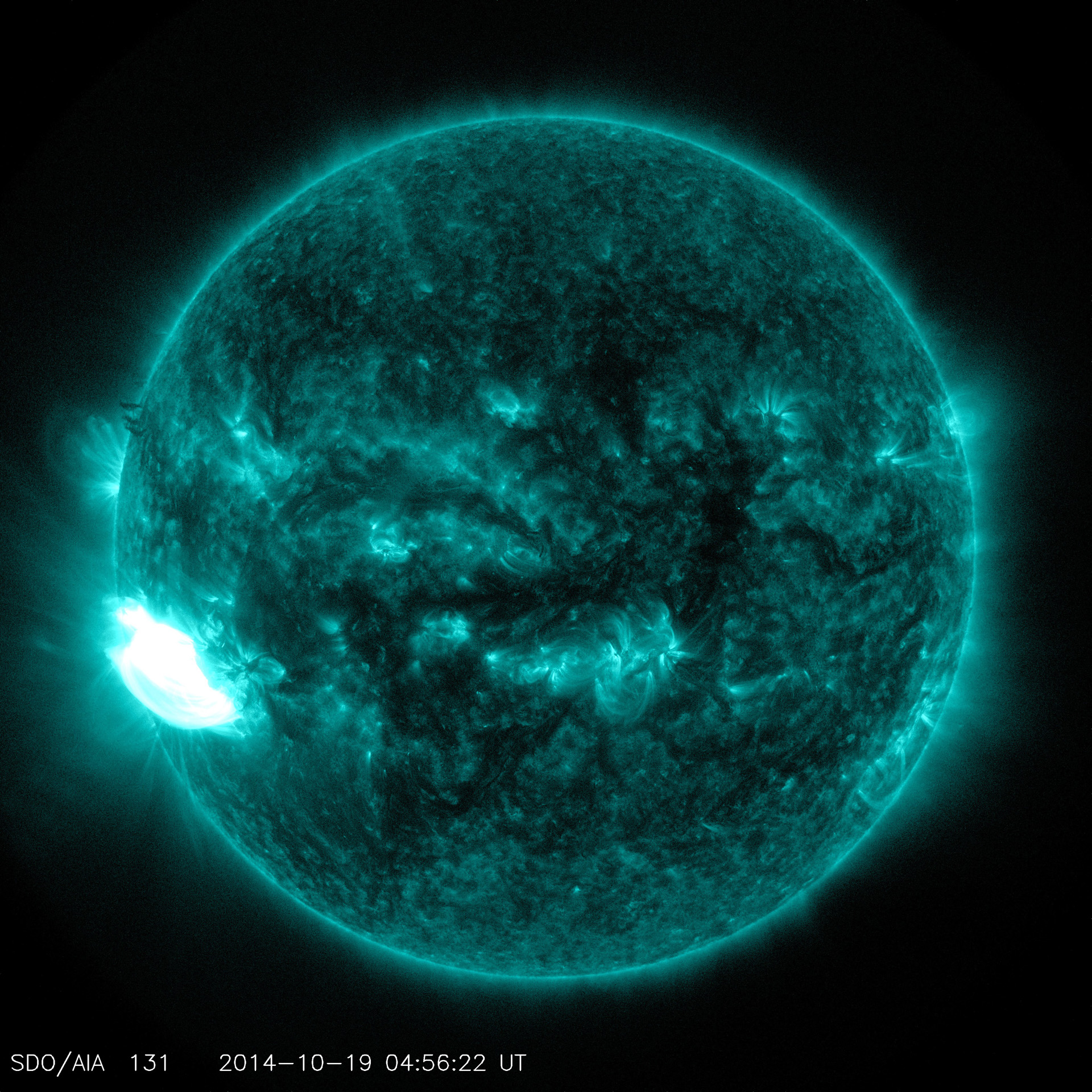 NASA's SDO Observes an Xclass Solar Flare International Space Fellowship