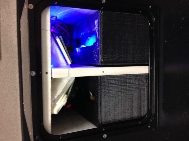 The NanoRacks-Duchesne-Plant Growth Chamber aboard the International Space Station will enable growth of pea shoots in microgravity using red and blue LED lights. Image Credit: Duchesne Academy of the Sacred Heart The NanoRacks-Duchesne-Plant Growth Chamber aboard the International Space Station will enable growth of pea shoots in microgravity using red and blue LED lights. Image Credit: Duchesne Academy of the Sacred Heart