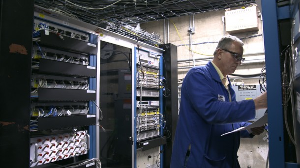 An Orbital ATK technician checks the avionics control panels at Orbital ATK’s Avionics Lab in Clearfield, Utah. A flight-like set of the avionics system will be part of the major qualification test coming up for the booster March 11 at Orbital ATK's test facilities in Promontory, Utah. Image Credit: Orbital ATK An Orbital ATK technician checks the avionics control panels at Orbital ATK’s Avionics Lab in Clearfield, Utah. A flight-like set of the avionics system will be part of the major qualification test coming up for the booster March 11 at Orbital ATK's test facilities in Promontory, Utah. Image Credit: Orbital ATK