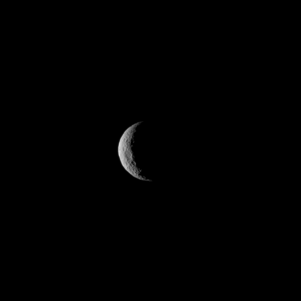 Ceres is seen from NASA's Dawn spacecraft on March 1, just a few days before the mission achieved orbit around the previously unexplored dwarf planet. The image was taken at a distance of about 30,000 miles (about 48,000 kilometers). Image Credit: NASA/JPL-Caltech/UCLA/MPS/DLR/IDA Ceres is seen from NASA's Dawn spacecraft on March 1, just a few days before the mission achieved orbit around the previously unexplored dwarf planet. The image was taken at a distance of about 30,000 miles (about 48,000 kilometers). Image Credit: NASA/JPL-Caltech/UCLA/MPS/DLR/IDA