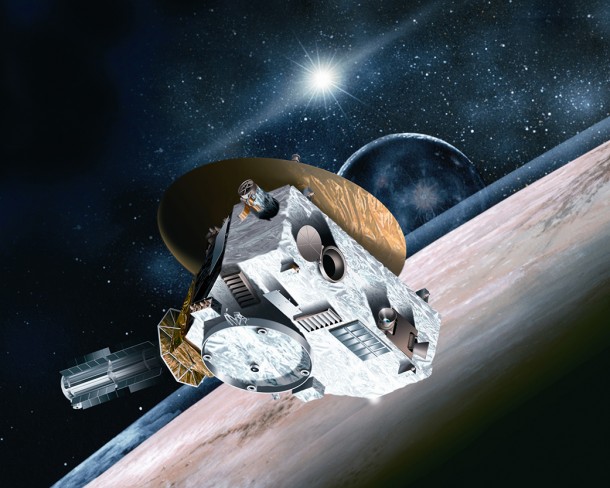 Artist conception of New Horizons Spacecraft. Imagecredit: Johns Hopkins University Applied Physics Laboratory/Southwest Research Institute Artist conception of New Horizons Spacecraft. Imagecredit: Johns Hopkins University Applied Physics Laboratory/Southwest Research Institute