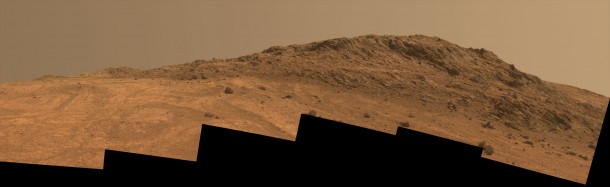 This Martian scene shows contrasting textures and colors of "Hinners Point," at the northern edge of "Marathon Valley," and swirling reddish zones on the valley floor to the left. Image Credit: NASA/JPL-Caltech/Cornell Univ./Arizona State Univ. This Martian scene shows contrasting textures and colors of "Hinners Point," at the northern edge of "Marathon Valley," and swirling reddish zones on the valley floor to the left. Image Credit: NASA/JPL-Caltech/Cornell Univ./Arizona State Univ.