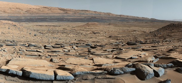 A view from the "Kimberley" formation on Mars taken by NASA's Curiosity rover. Image credit: NASA/JPL-Caltech/MSSS A view from the "Kimberley" formation on Mars taken by NASA's Curiosity rover. Image credit: NASA/JPL-Caltech/MSSS