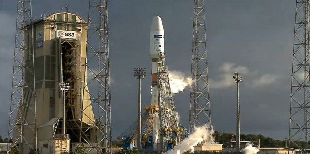 Flight VS14 was the 14th mission from the Spaceport in French Guiana for Arianespace’s medium-lift launcher. Flight VS14 was the 14th mission from the Spaceport in French Guiana for Arianespace’s medium-lift launcher.