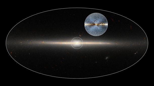 Researchers used data from NASA's Wide-field Infrared Survey Explorer (WISE) mission to highlight the X-shaped structure in the bulge of the Milky Way. Credit: NASA/JPL-Caltech/D.Lang Researchers used data from NASA's Wide-field Infrared Survey Explorer (WISE) mission to highlight the X-shaped structure in the bulge of the Milky Way. Credit: NASA/JPL-Caltech/D.Lang