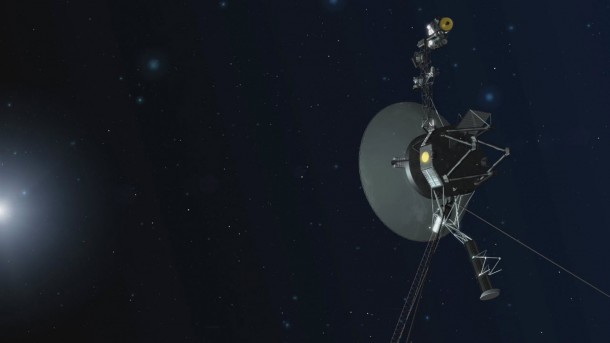 An artist concept depicting one of the twin Voyager spacecraft. Humanity's farthest and longest-lived spacecraft are celebrating 40 years in August and September 2017. Image credit: NASA/JPL-Caltech An artist concept depicting one of the twin Voyager spacecraft. Humanity's farthest and longest-lived spacecraft are celebrating 40 years in August and September 2017. Image credit: NASA/JPL-Caltech