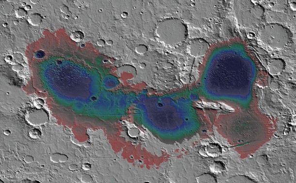 The Eridania basin of southern Mars is believed to have held a sea about 3.7 billion years ago, with seafloor deposits likely resulting from underwater hydrothermal activity. Image credit: NASA The Eridania basin of southern Mars is believed to have held a sea about 3.7 billion years ago, with seafloor deposits likely resulting from underwater hydrothermal activity. Image credit: NASA
