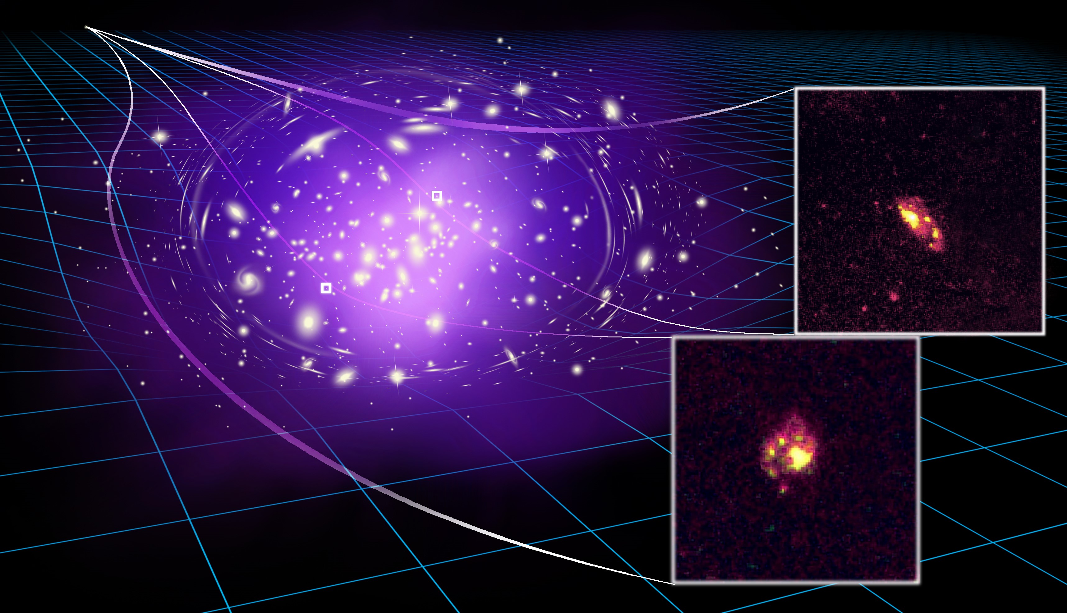 Gemini Observatory Confirms Spiral Nature of Extremely Distant Lensed