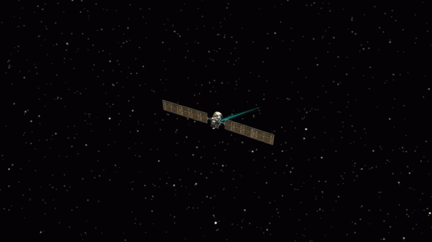 NASA Dawn spacecraft's ion engines are now quiet. Mission controllers look forward to continued science from Dawn, but they have completed all planned firing sessions of the industrious engines. Image credit: NASA/JPL-Caltech NASA Dawn spacecraft's ion engines are now quiet. Mission controllers look forward to continued science from Dawn, but they have completed all planned firing sessions of the industrious engines. Image credit: NASA/JPL-Caltech